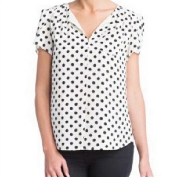 41 Hawthorn Carol Tulip Detail Blouse sz sm - Picture 2 of 6